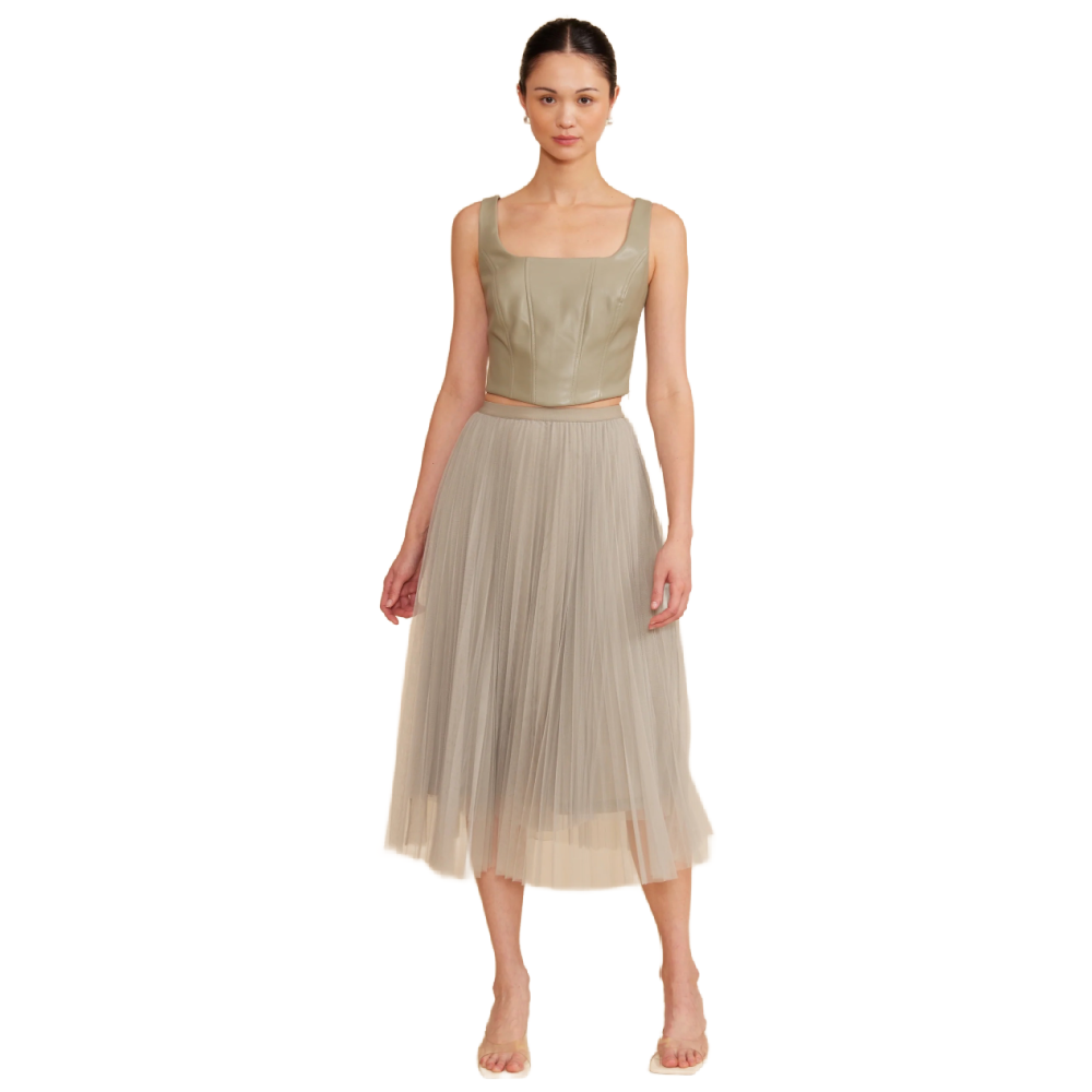 SHARLENE SKIRT SAGE