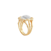 BAMBOO STONE RING