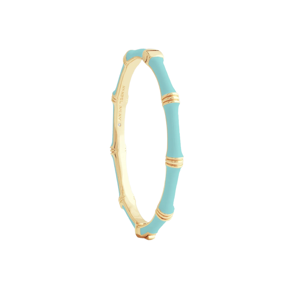 BAMBOO BANGLE TURQUOISE