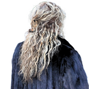 COWBOY BOOT LEOPARD CLIP