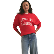 COLLEGIATE SWEATSHIRT RED