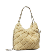 MINI FLEMING SHEARLING IVORY