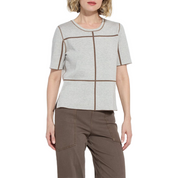 ODESSA REVERSIBLE KNIT TEE