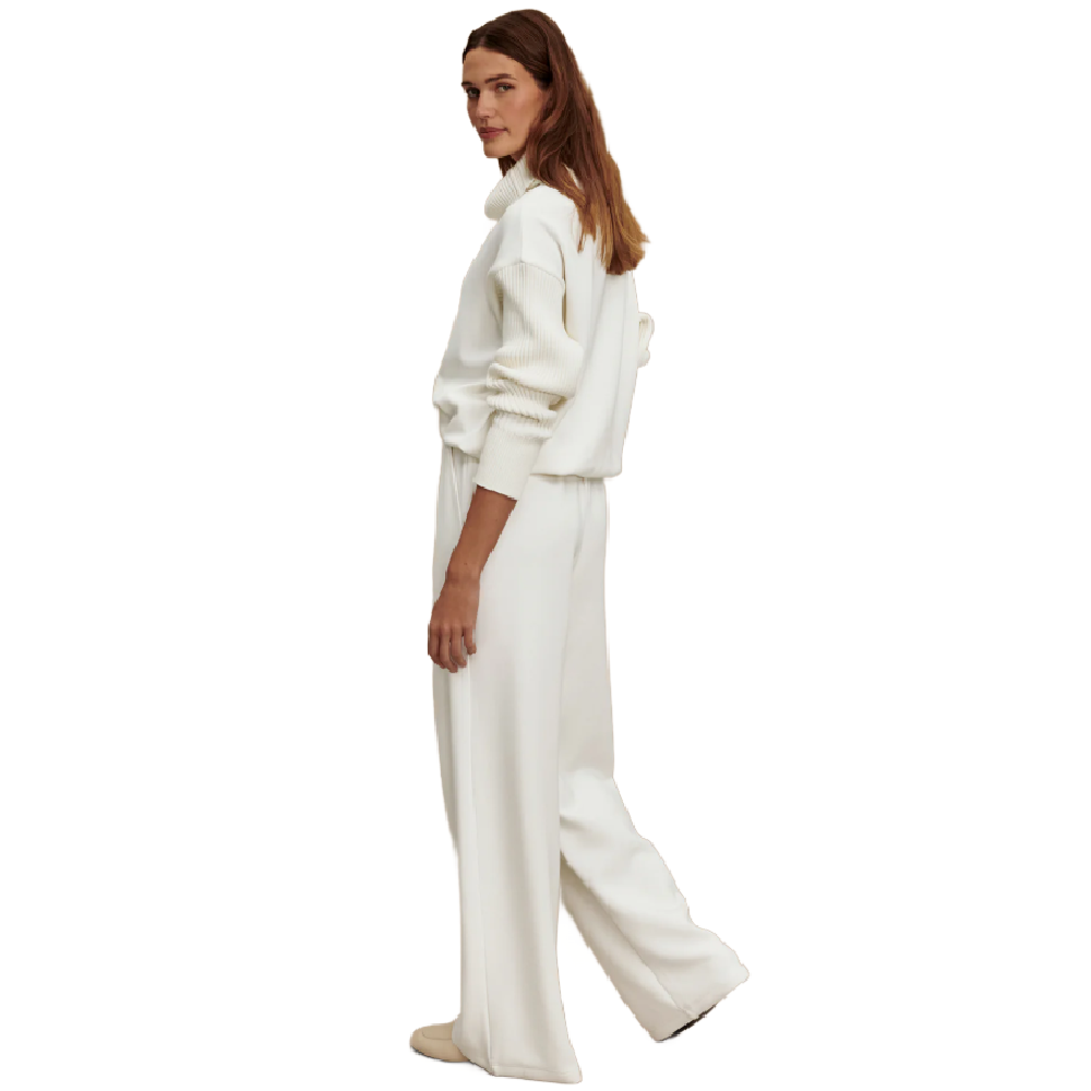 EXTRA WIDE LEG PANT CREAM