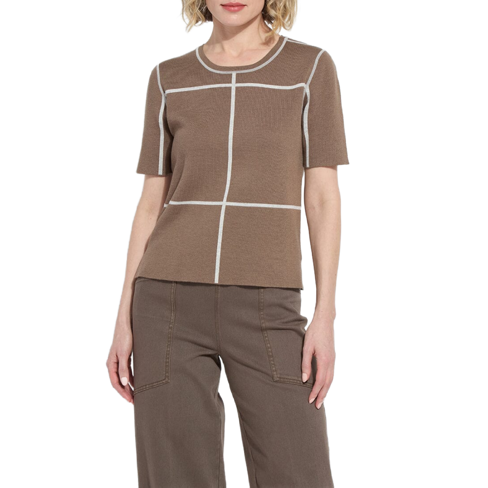 ODESSA REVERSIBLE KNIT TEE