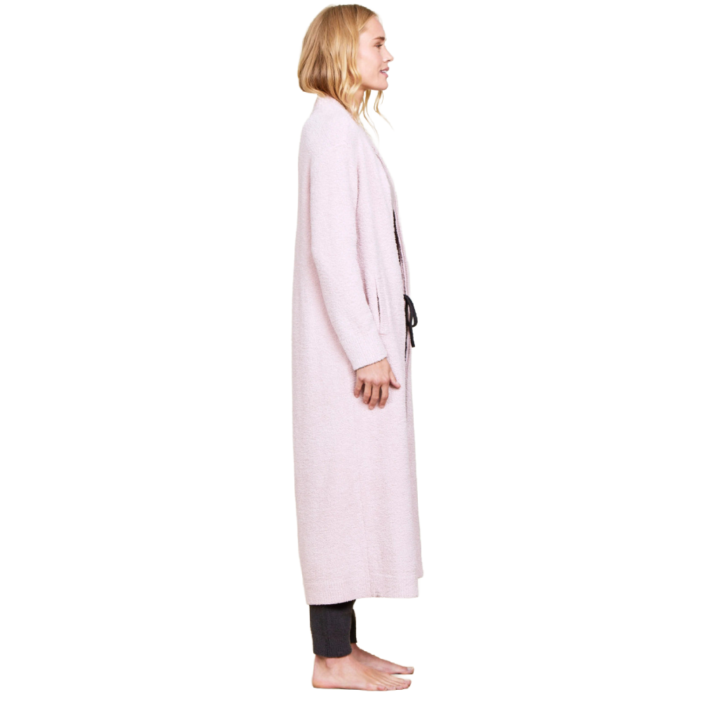 FULL ZIP V-NECK ROSE