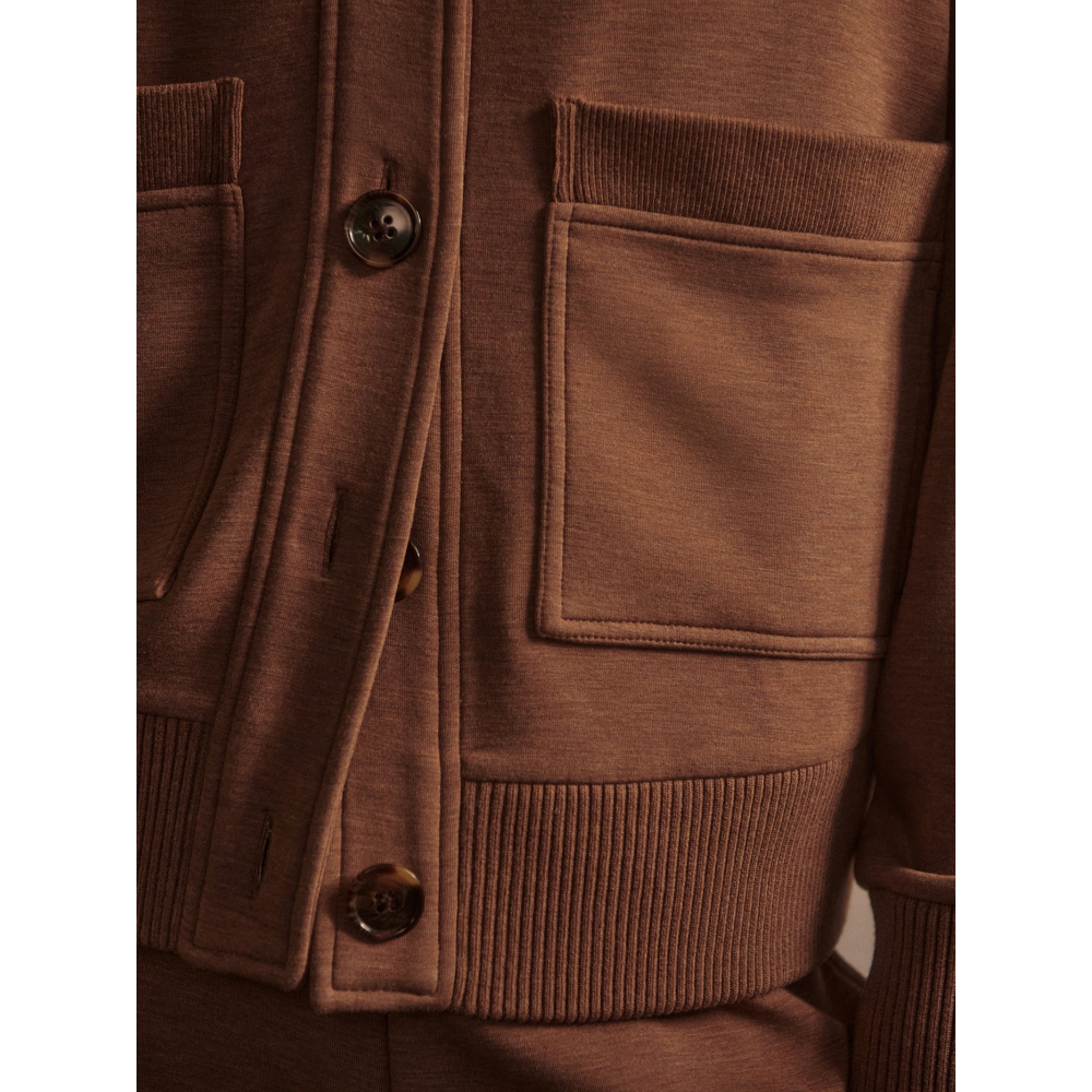 SABRINA BUTTON SWEAT