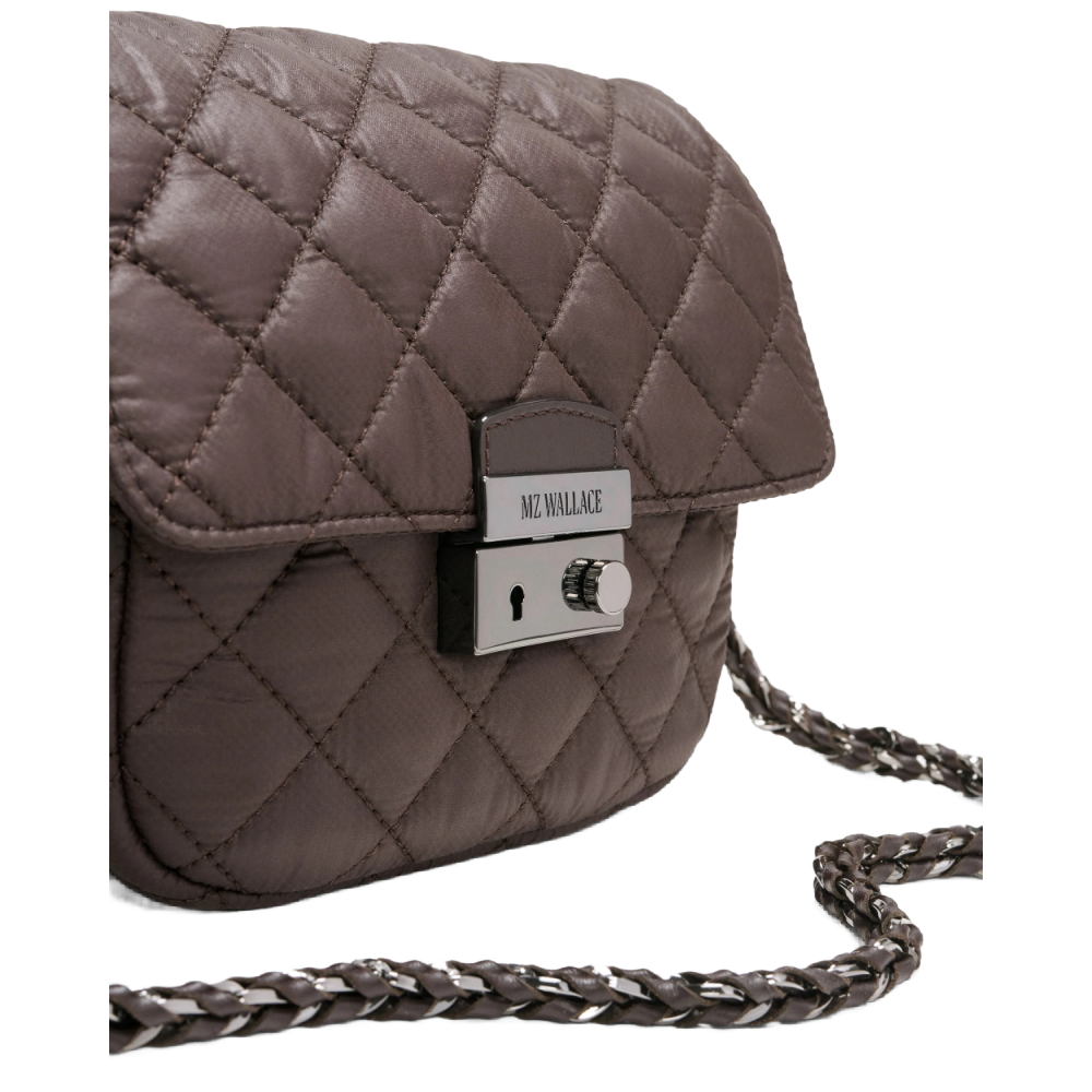 ESPRESSO SMALL CROSBY LOCK CROSSBODY