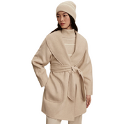 EDGEMERE WRAP JACKET STONE