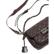 ESPRESSO SMALL CROSBY LOCK CROSSBODY