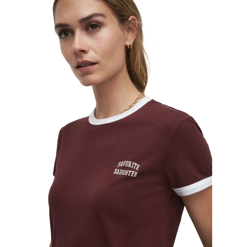 FAVORITE DAUGHTER RINGER TEE