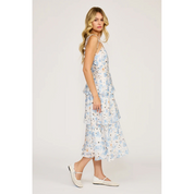 MAIZIE TIERED BLUE