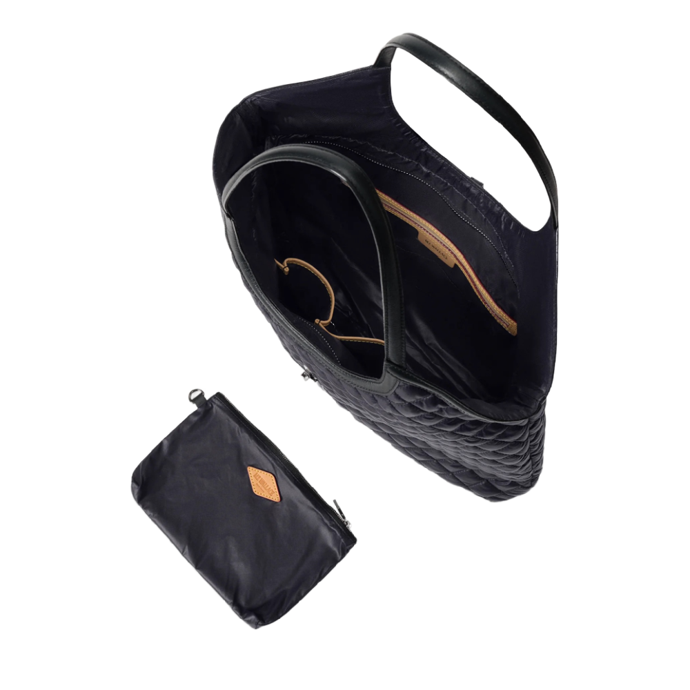 LARGE BLACK ASTOR TOTE