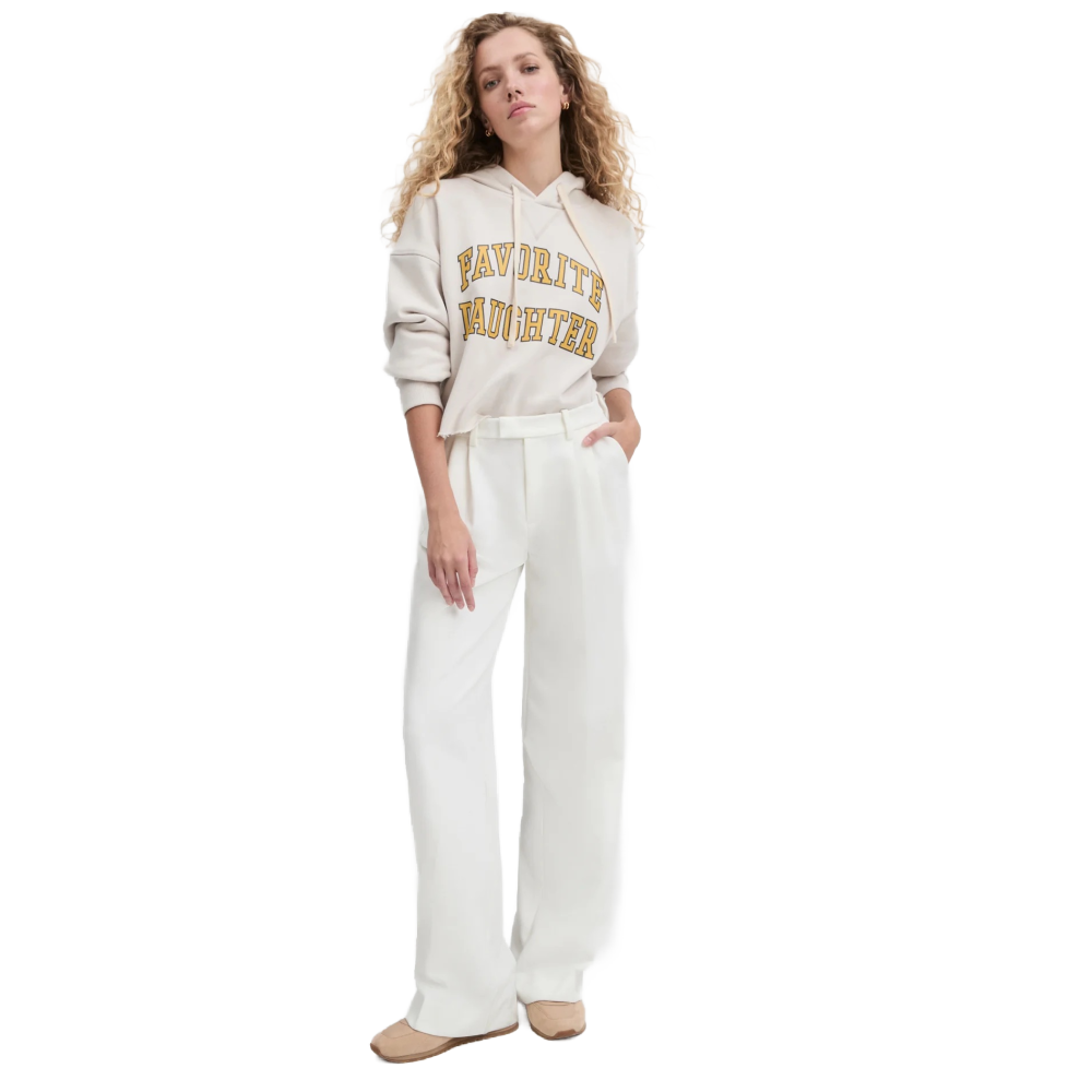 COLLEGIATE SWEATSHIRT STONE