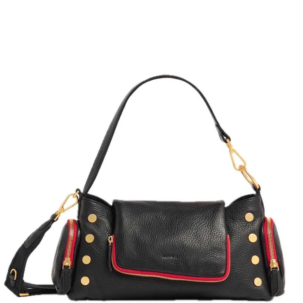 VIP SATCHEL BLACK/RED