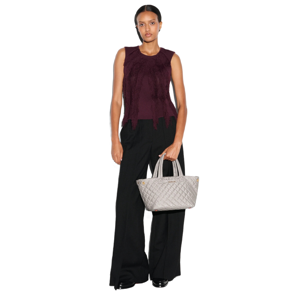 SABLE PEARL SMALL METRO TOTE