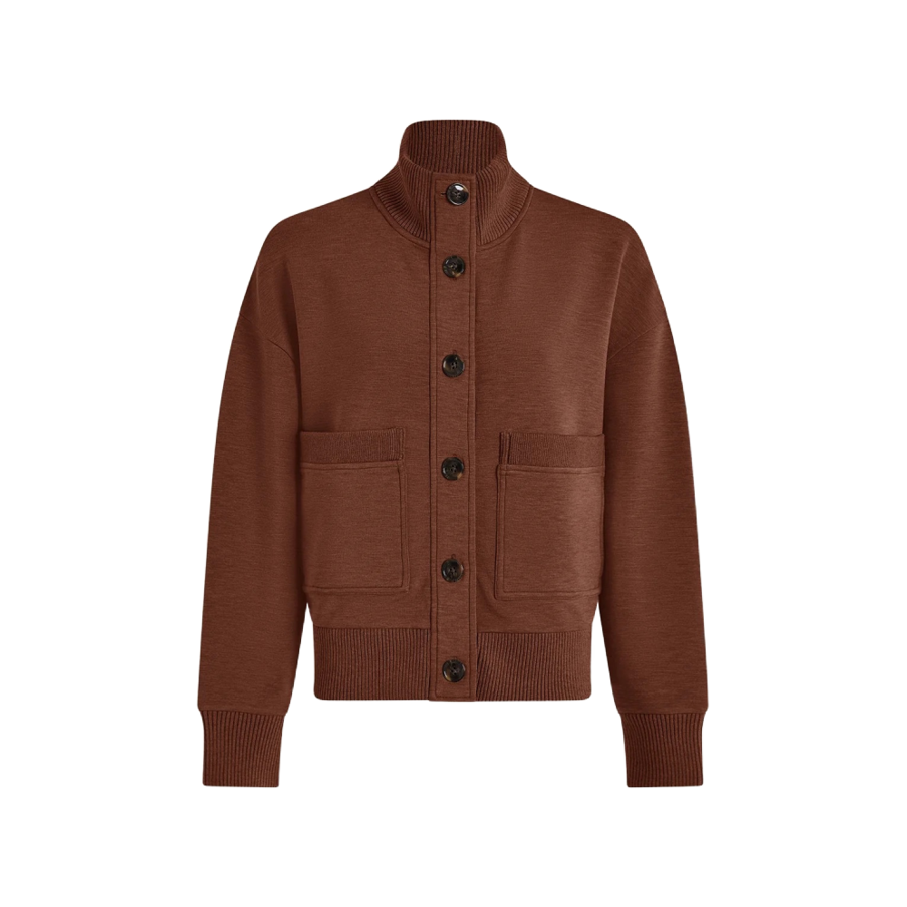 SABRINA BUTTON SWEAT