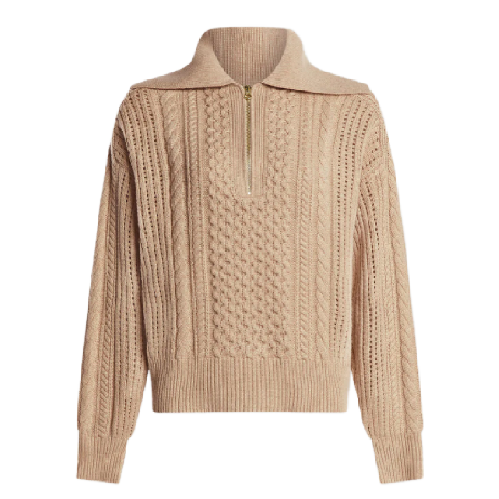 CAMELLO CABLE HALF ZIP