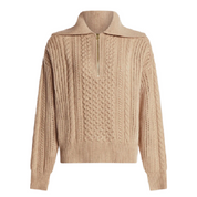 CAMELLO CABLE HALF ZIP