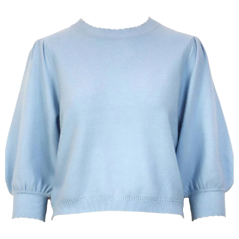 BRITT KNIT SKY BLUE