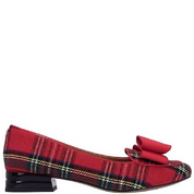 KORI RED MULTI PLAID