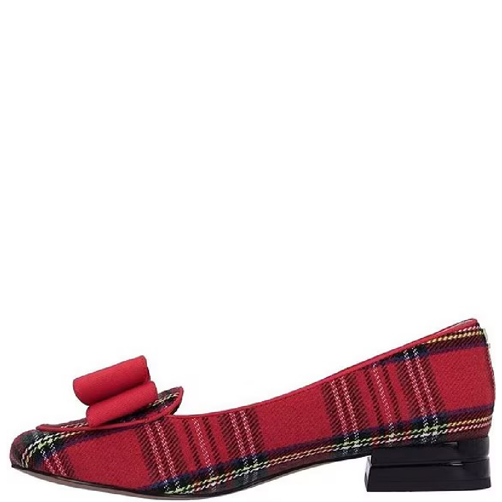 KORI RED MULTI PLAID