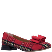 KORI RED MULTI PLAID