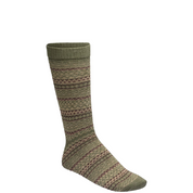 COTTON PATTERN SOCKS SAGE
