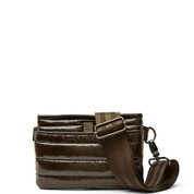 BUM BAG GLOSSY CHOCOLATE