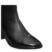 CAP-TOE HEELED BOOTIE