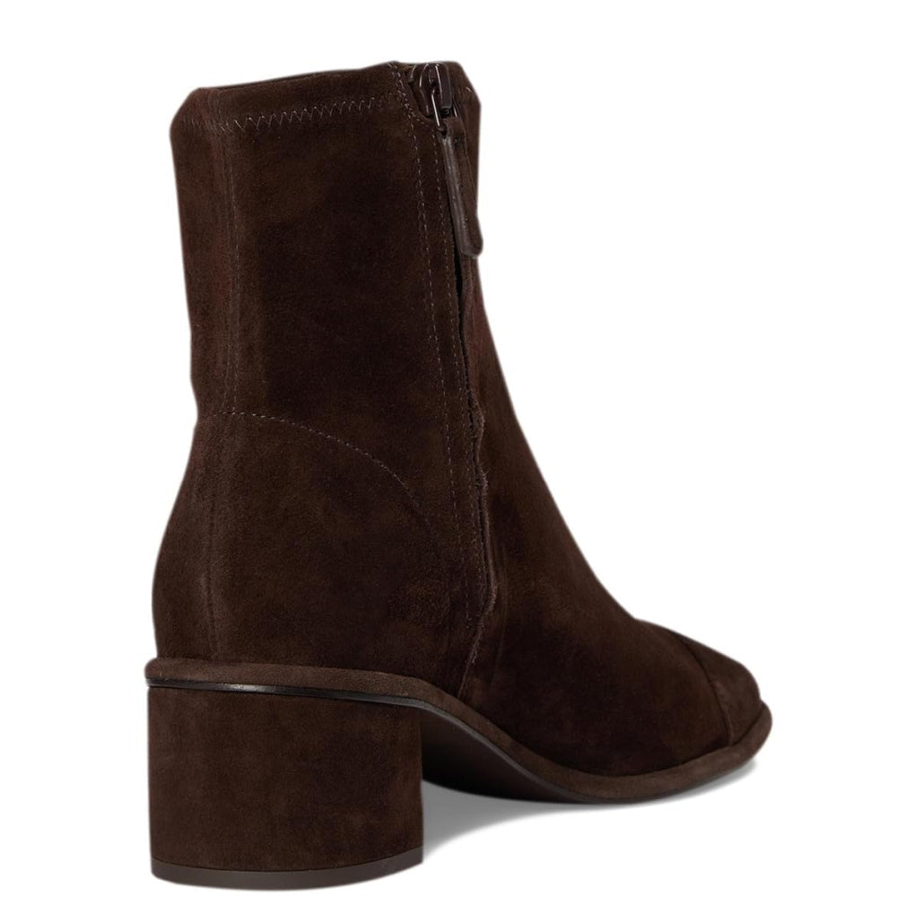 CAP-TOE COCOA BOOTIE