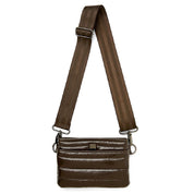 BUM BAG GLOSSY CHOCOLATE