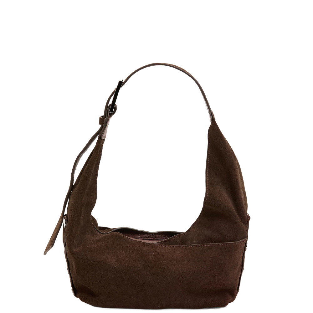 TOM ZIP MED BELTED CHOCOLATE