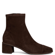 CAP-TOE COCOA BOOTIE