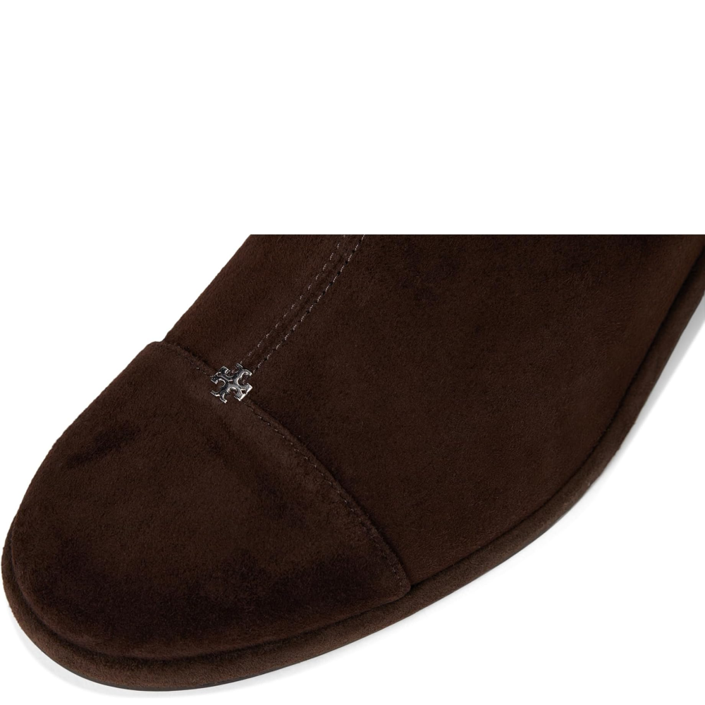 CAP-TOE COCOA BOOTIE