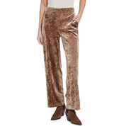 SHAY VELVET CAMEL PANTS