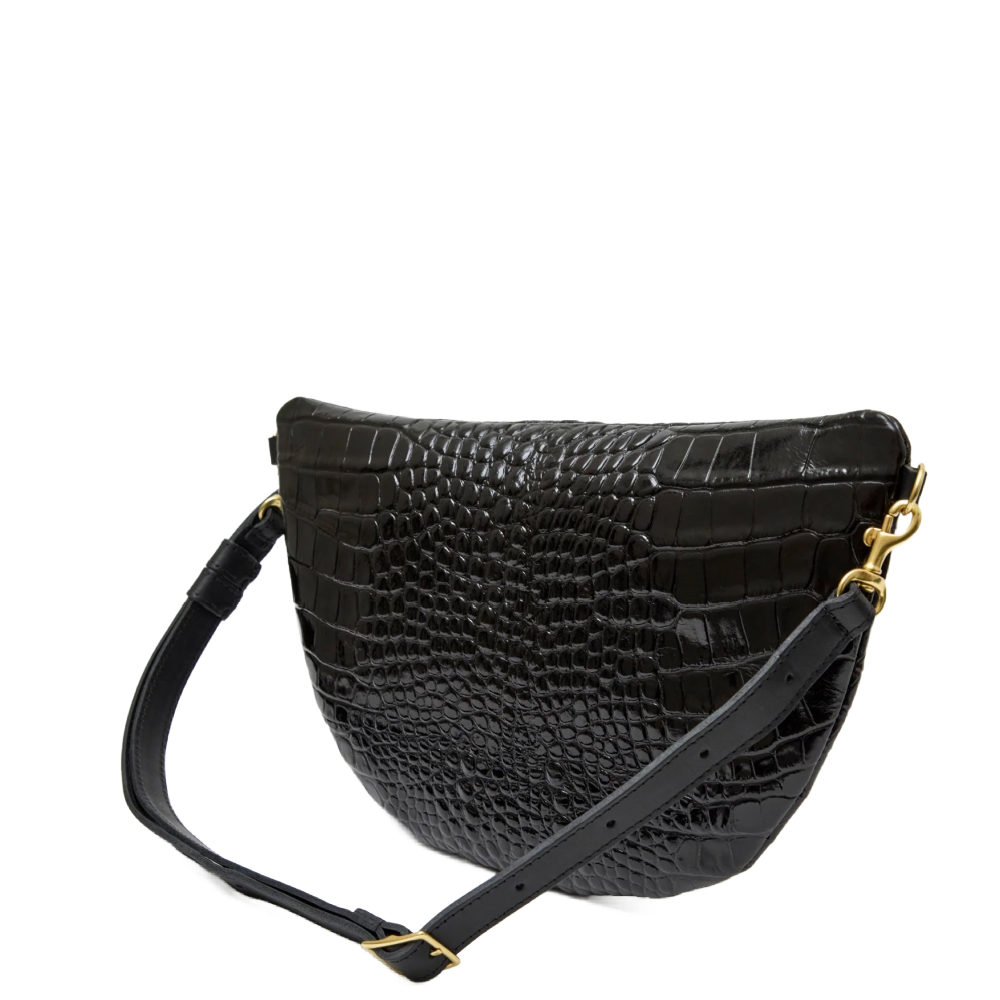 GRANDE FANNY BLACK CROCO