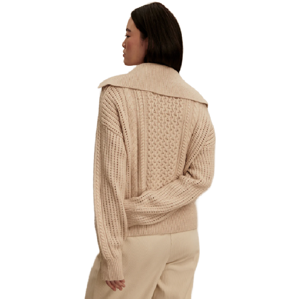 CAMELLO CABLE HALF ZIP