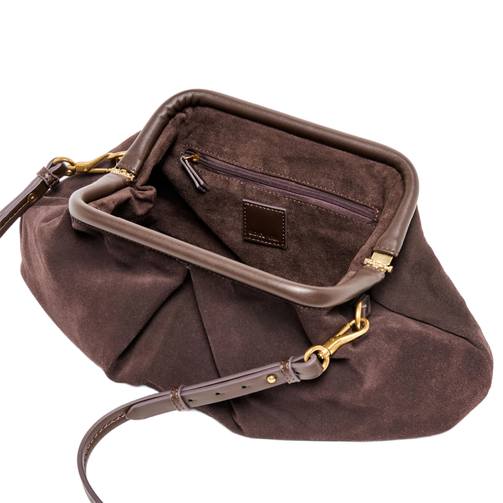 SAHARA CLUTCH ESPRESSO