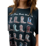 BOOTS FOR WALKING TEE