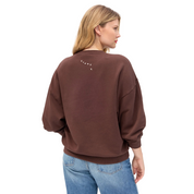 OVERSIZED SWEATSHIRT CHOCOLATE