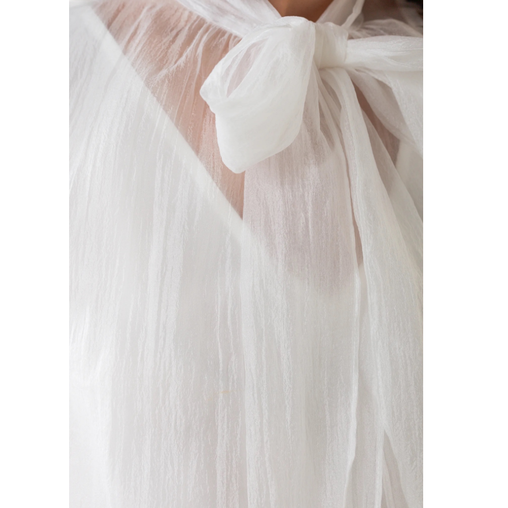 NATASIA SHEER BLOUSE