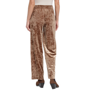 SHAY VELVET CAMEL PANTS