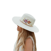 POPPY CROSS STITCH HAT