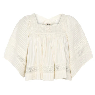 PATRICIA CREAM BLOUSE
