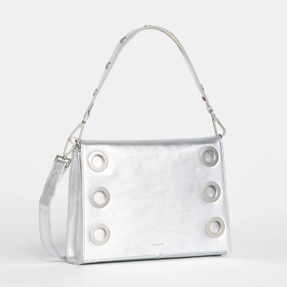 MONTANA CLUTCH LRG SILVER