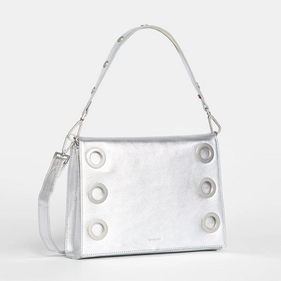 MONTANA CLUTCH LRG SILVER