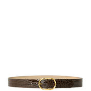 KYRA CROCO CHOCOLATE