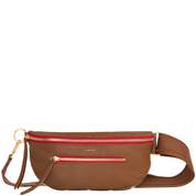 CHARLES CROSSBODY MAHOGANY