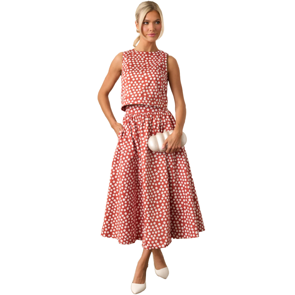 THENA SKIRT POLKA DOT